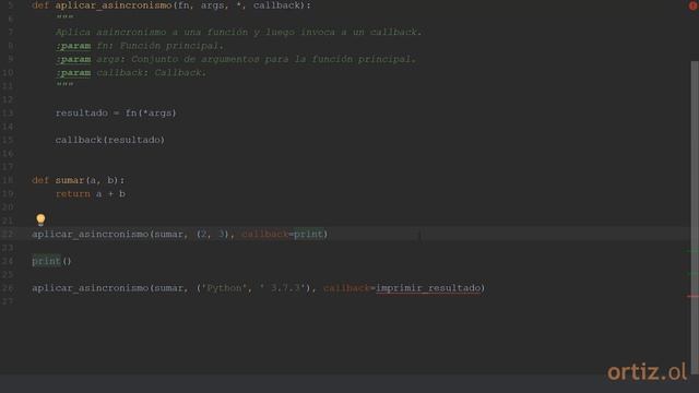 Python 3 - Receta 129: Pasar Datos Adicionales a un Callback Inline смотреть онлайн