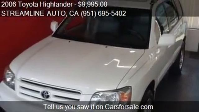 2006 Toyota Highlander Sport 4WD 4dr SUV w/3rd Row for sale смотреть онлайн