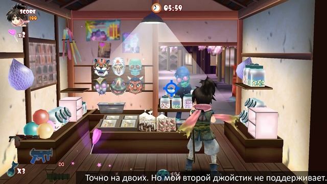 Игры на двоих на одном пк - Zombie Panic in Wonderland смотреть онлайн
