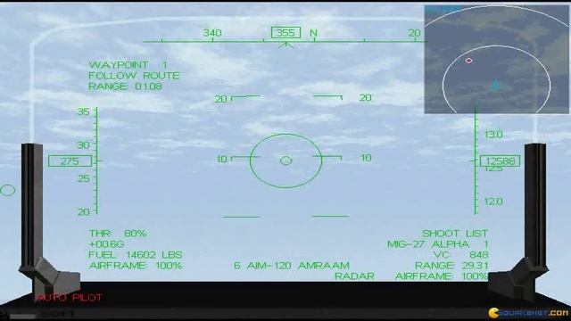 F-22 Lightning II Gameplay (PC Game, 1996)
