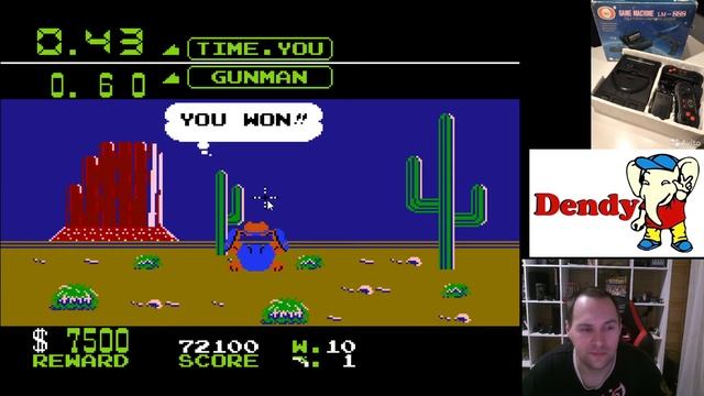 Duck Hunt\ Wild Gunman\ Hogan's Alley. Игры со световым пистолетом. 6 место.Мой ТОП 10 игр Денди/NE смотреть онлайн