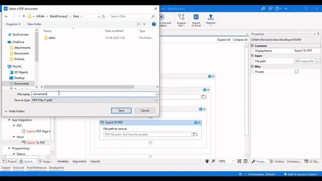 How to convert Word document into PDF using UiPath | RPA LEARNERS | Word Automation смотреть онлайн