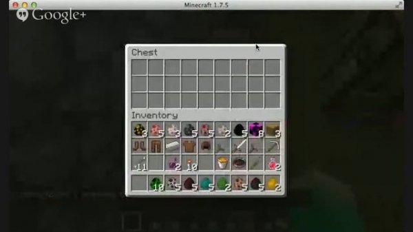 Testing Live Events, Minecraft
