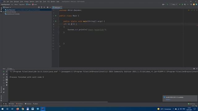Java dasturlash tilidan boshlang'ich 11-dars смотреть онлайн