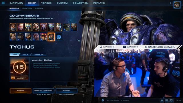 Starcraft 2 Co-Op: TYCHUS, LEADERBOARDS & SECRET PLANS смотреть онлайн