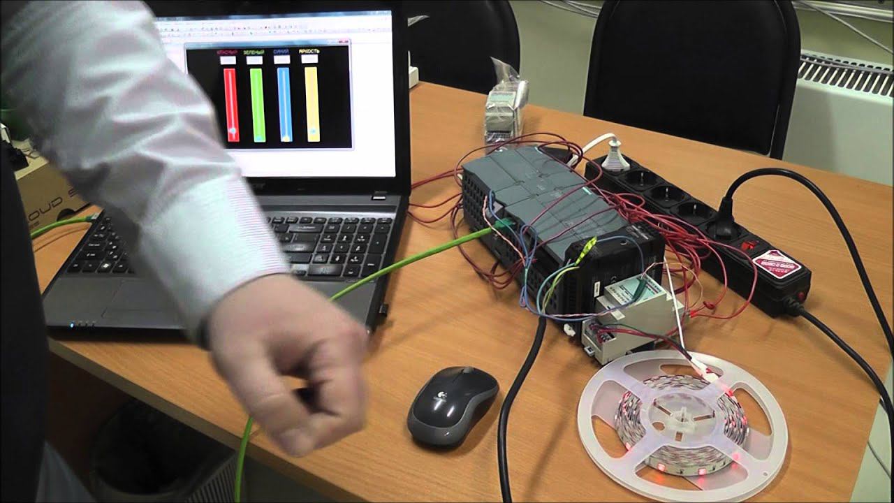 DDL24 модули управления RGBW-светодиодными лентами. Эксперимент. Оборудование для "Умного дома" смотреть онлайн