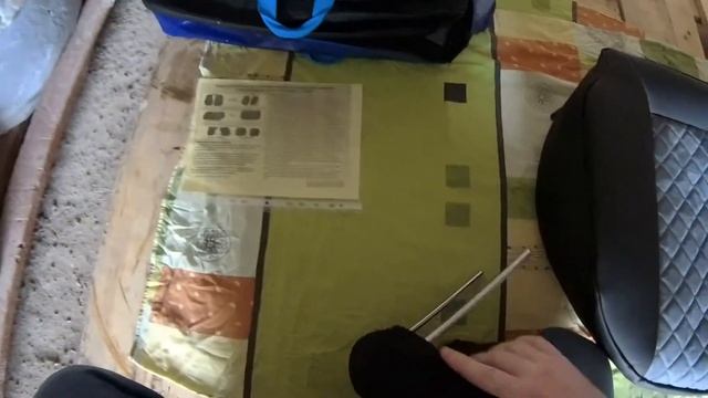 Установка чехлов на KIA RIO 4.Чехлы Автопилот. смотреть онлайн