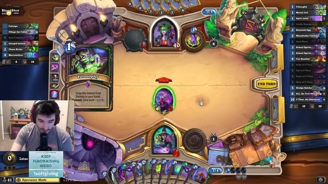 WARLOCK CAN WIN DUELS NOW? | Hearthstone Duels | Firebat VODs смотреть онлайн