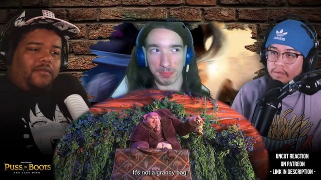 VICIOUS CAT! | Puss in Boots: The Last Wish GROUP REACTION | First Time Watching смотреть онлайн