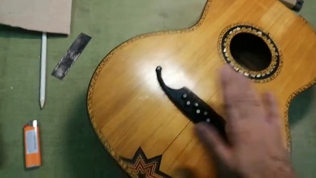 Реставрация шиховской семиструнной гитары смотреть онлайн