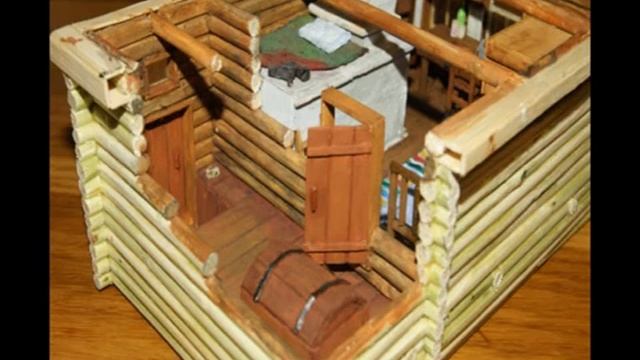 деревенский дом в масштабе 1/ 35 смотреть онлайн