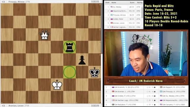 Watch GM Wesley So and other Super GMs in Paris Rapid and Blitz 2021 Final Day! LIVE! смотреть онлайн