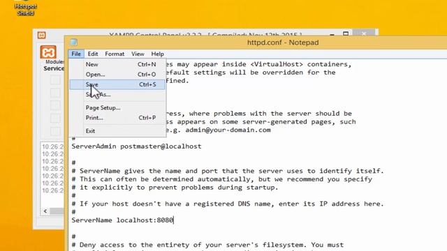 How to fix Apache not starting in XAMPP смотреть онлайн