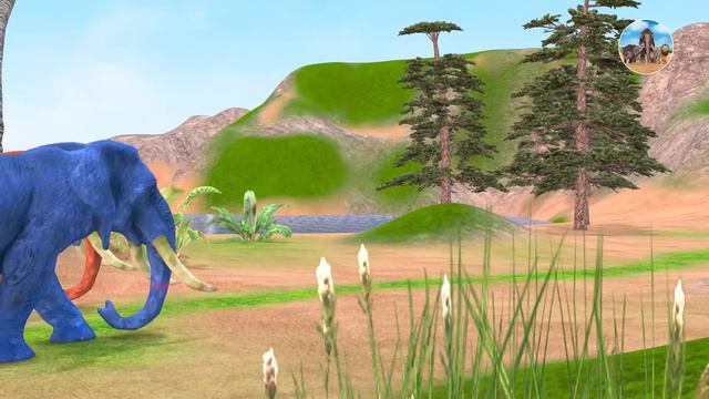 Giant Tiger Elephant Vs Zombie Mammoth Elephant | Giant Elephant Transformation Into Tiger Elephant