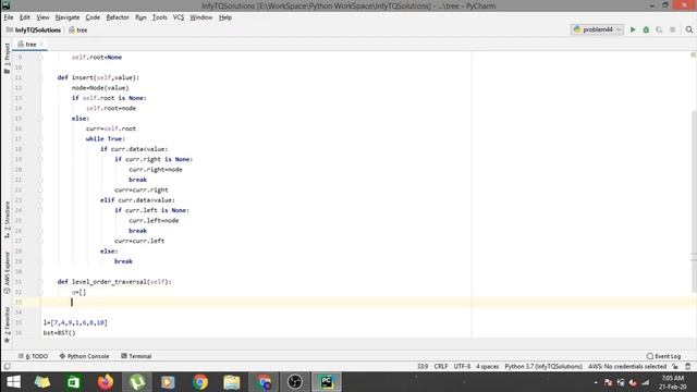 Binary Search Tree Implementation смотреть онлайн
