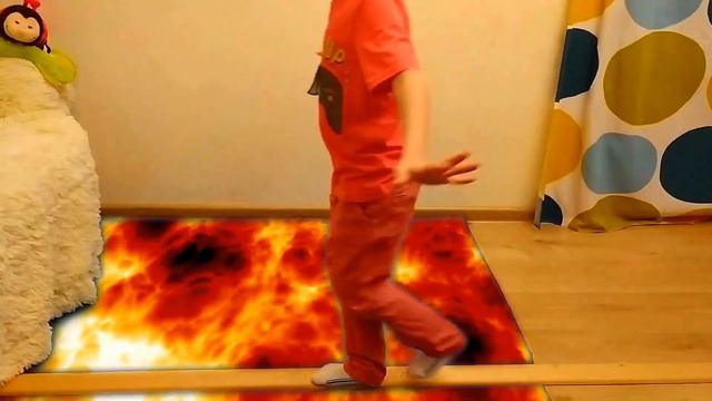 Стасик и его Челлендж Пол это ЛАВА! Floor is lava смотреть онлайн
