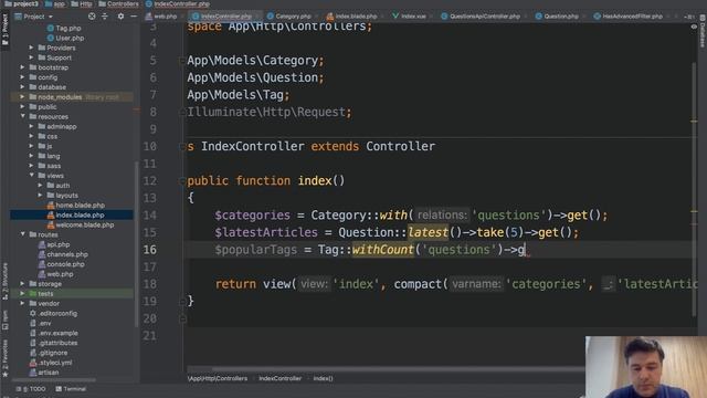 [Live-coding] Laravel FAQ Page with Vue AdminPanel смотреть онлайн