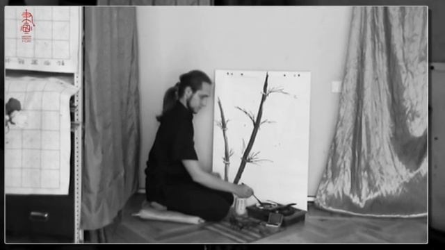 Обучение китайской живописи бамбука Часть 15.3 Рисуем бамбук смотреть онлайн