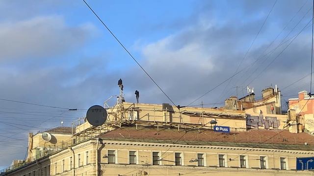 Путешествие по крышам Петербурга - экстрим на Невском проспекте смотреть онлайн