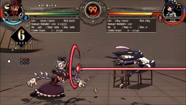 Peacock - Beginner Combo (Skullgirls 2nd Encore+) смотреть онлайн