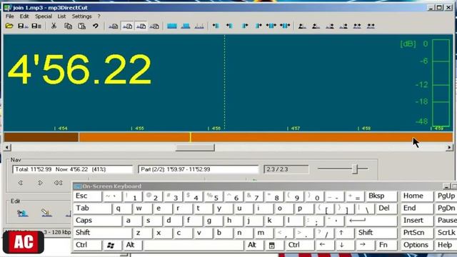 Create Cue Sheet for MP3 & Split MP3 by Cue Sheet on Windows-Mp3DirectCut (1/2) смотреть онлайн