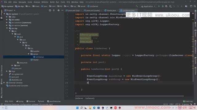 Netty+SpringBoot 开发即时通讯系统 смотреть онлайн