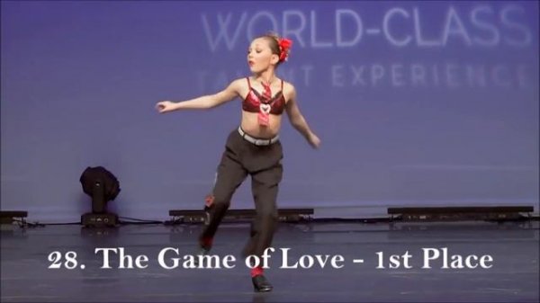 MADDIE ZIEGLER SOLOS RANKED