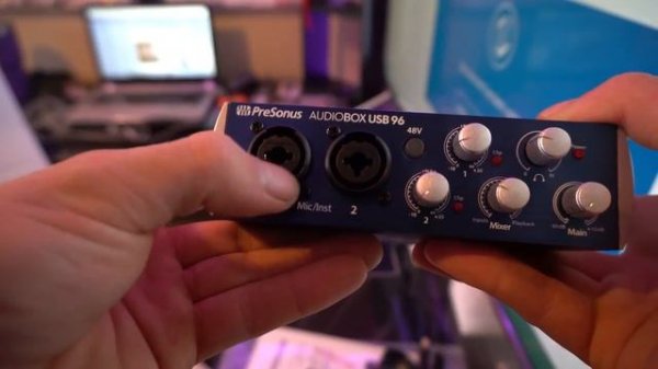 PRESONUS AUDIOBOX USB 96 UNBOXING