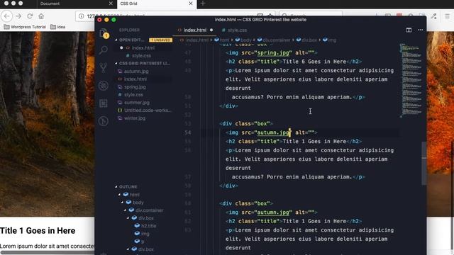 CSS 3 Pinterest Like Layout Coding for Beginner смотреть онлайн