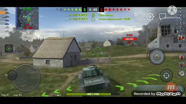 Wot Blitz#2 Прокачали движок! смотреть онлайн