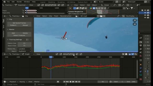 Motion tracking Blender 3.3 - #2, timelapse / VFX / Camera tracking смотреть онлайн