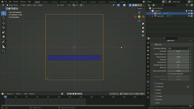 Fluid Simulation(Mantaflow) Domain Settings | Blender 3.2 Tutorial смотреть онлайн