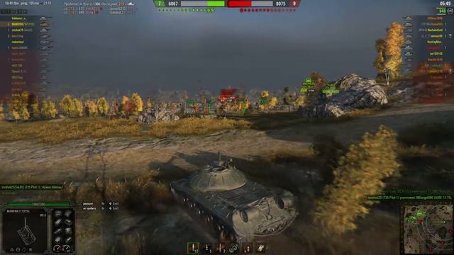 Боец клана MAWERIK777 ИС3  Карелия оборона 9 фрагов