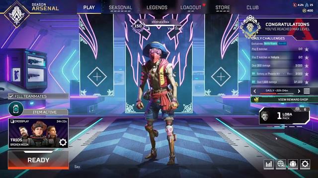Free Legendary Loba Skin 🥰 Apex Legends 🥰 смотреть онлайн