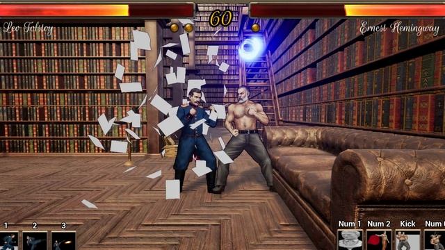 Write 'n' Fight playthrough: Book Tower Mode. Tolstoy Fighter смотреть онлайн