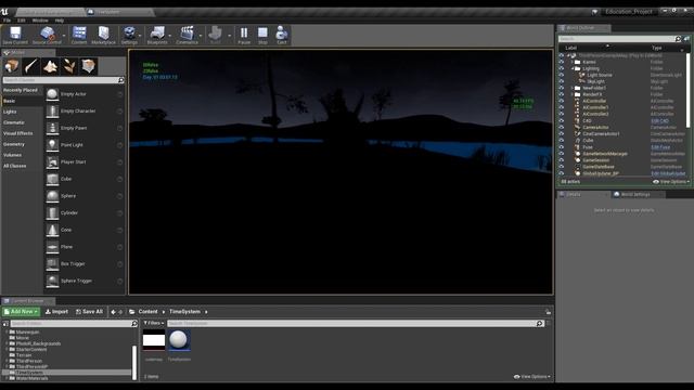 Создание игр / Уроки по Unreal Engine 4 / продвинутое полное изменение дня и ночи смотреть онлайн