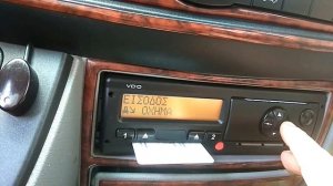 Установка времени на электронном (цифровом) тахографе