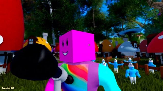 The Smurfs Dance Party in Roblox смотреть онлайн