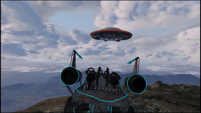 GTA 5 PC UFO and Space Docker Gameplay смотреть онлайн