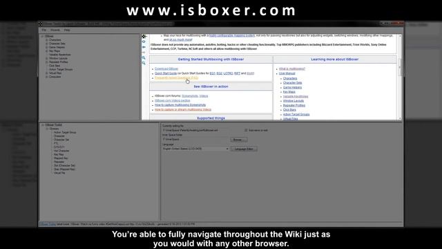 ISBoxer User Interface Overview смотреть онлайн