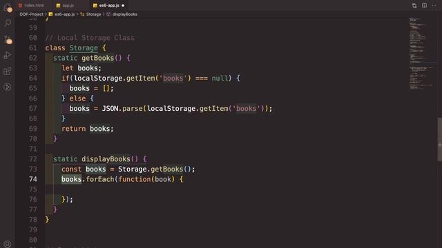BookList Add to Local Storage Part 1 (Lesson 6) смотреть онлайн