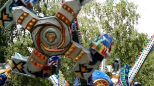 Биоробот - аттракцион в парке Швейцария в Нижнем Новгороде