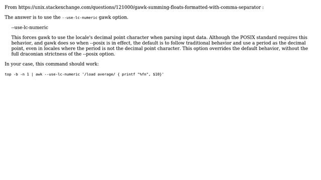 Unix & Linux: Converting awk printf string to decimal (4 Solutions!!) смотреть онлайн