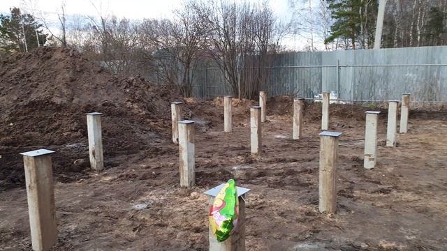 Видео отзыв о работе компании Fundament Prime в СНТ "Виктория" Забивные сваи в кол-ве 25шт 4 метра. смотреть онлайн