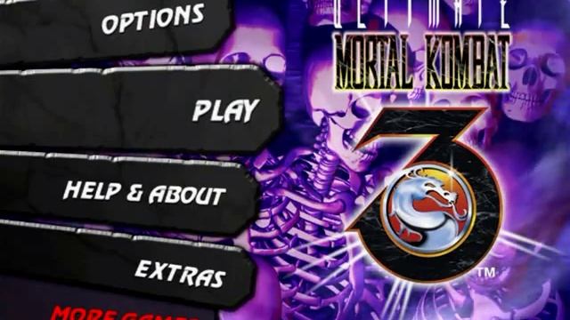 Ultimate Mortal Kombat 3 - Apple iOS - Title Screen смотреть онлайн