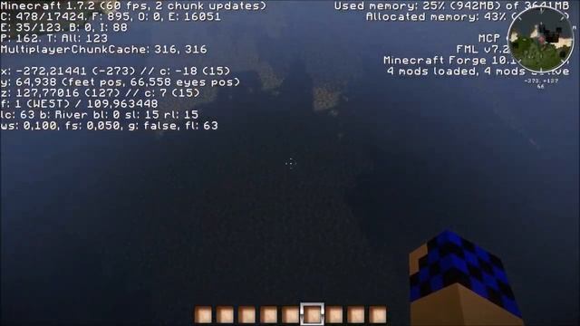Minecraft 1.7.2 Shader Test On GTX 770 2 GB смотреть онлайн