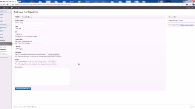 Awesome Filterable Portfolio Video Tutorial - WordPress Plugin смотреть онлайн