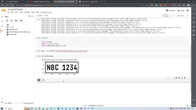 Easy OCR library | in Python | in 2023 | using Google Colab | for license plates recognition. смотреть онлайн