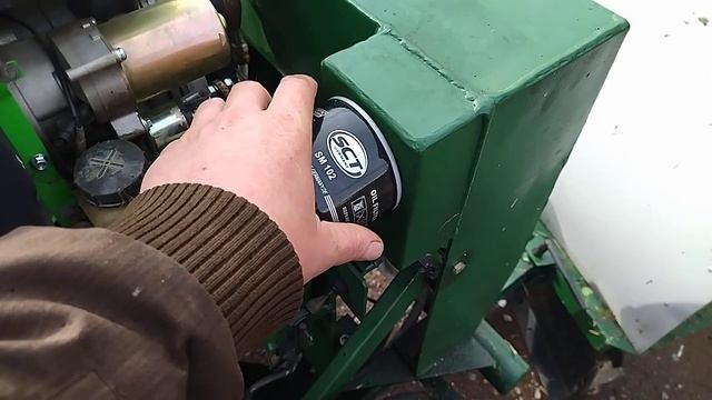 Минитрактор с мульчером, отвалом и самосвальным кузовом. смотреть онлайн