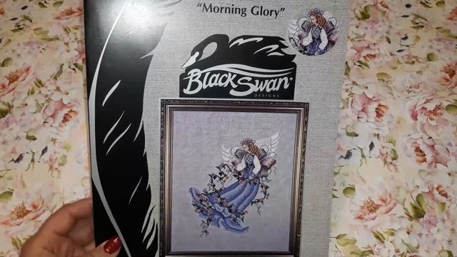 423. Посилка з раритетними ангелочками Black Swan, схемами Passione  Ricamo, Teresa Wentzler.